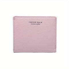 Men's Short Card Slots Buckle Wallet Horizontal Wallet Gift