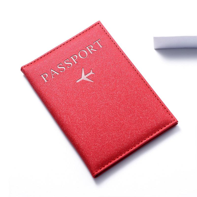 Frosted Minimalist Passport Holder Travel Accessories