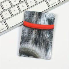 Cartoon Animal PU Leather Card Holder Bus Card Holder