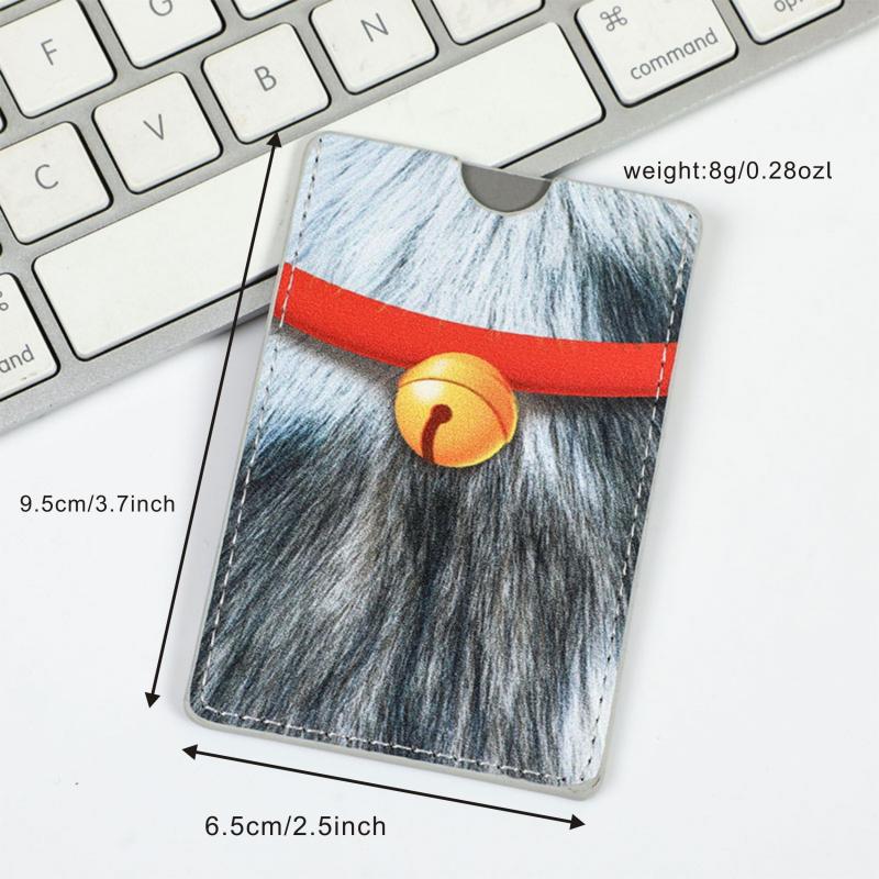 Cartoon Animal PU Leather Card Holder Bus Card Holder