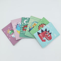 Cartoon Dinosaur Passport Protective Cover Lightweight ID Bag
