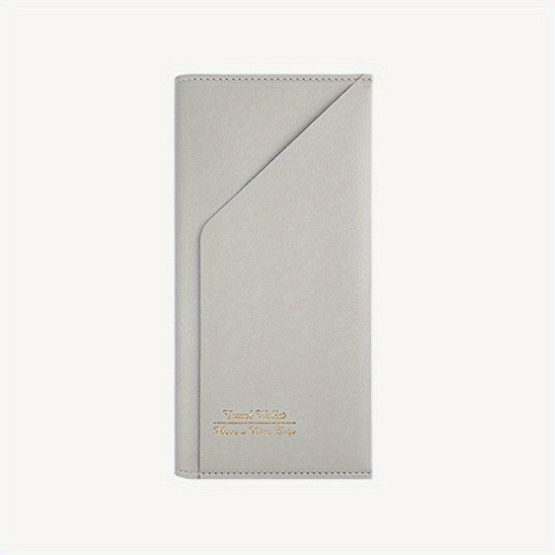PU Leather Passport Holder Credit Card Holder Case