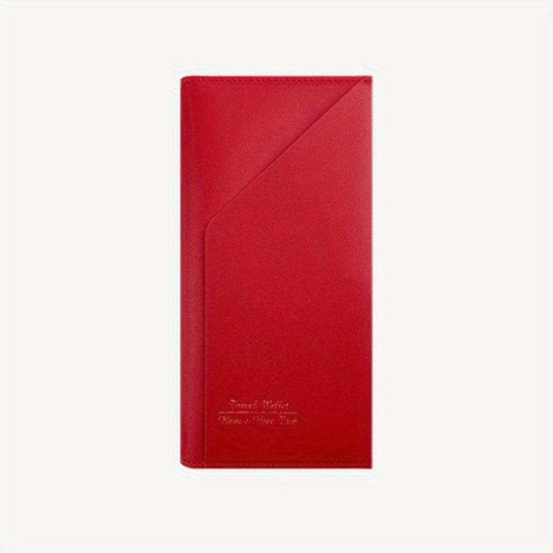 PU Leather Passport Holder Credit Card Holder Case