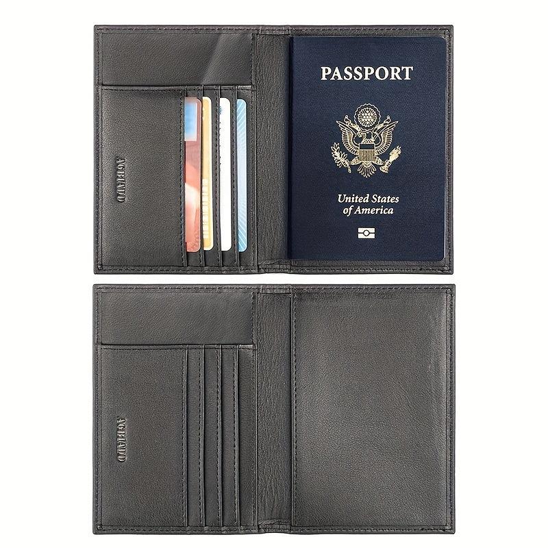 Canada Men's RFID Blocking Passport Holder Travel Wallet Cover