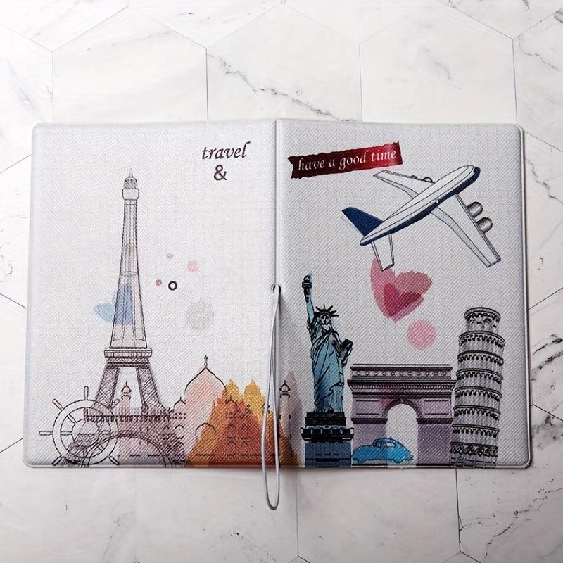 1pc Cartoon 3D Passport Holder Travel Accessories