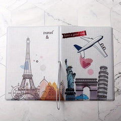 1pc Cartoon 3D Passport Holder Travel Accessories