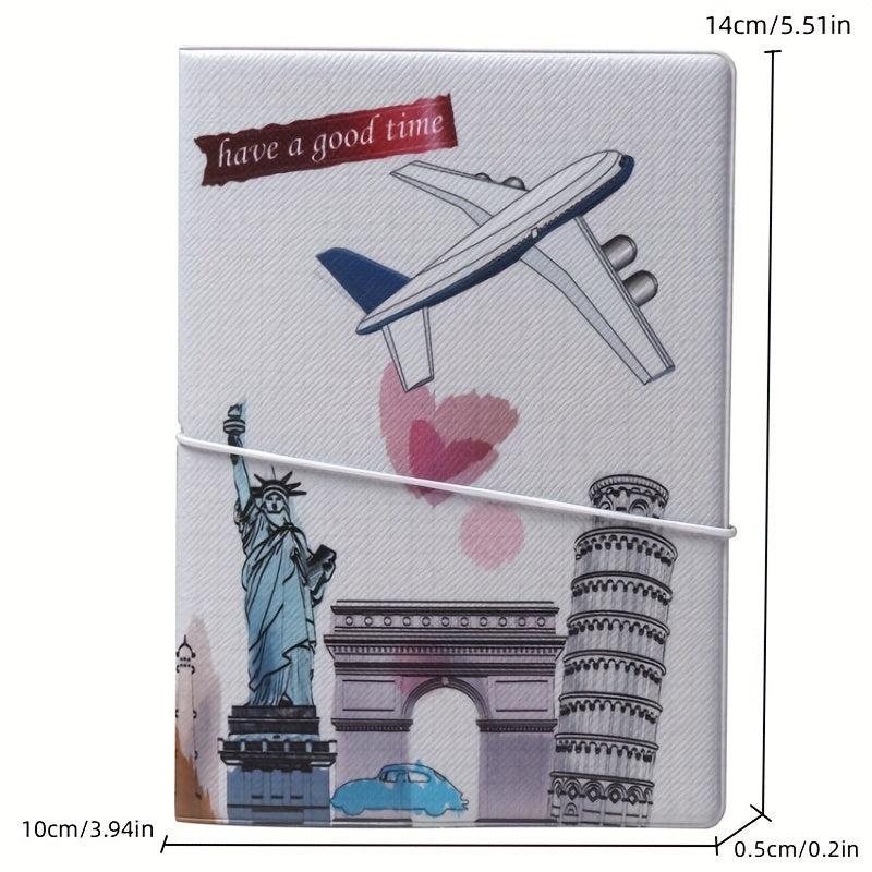 1pc Cartoon 3D Passport Holder Travel Accessories