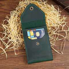 Men's Leather Wallet Card Slot Protection Holder Money Case