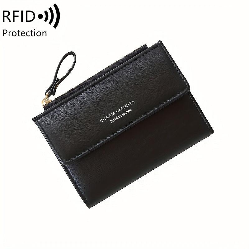 RFID Blocking Card Holder Bifold Coin Purse