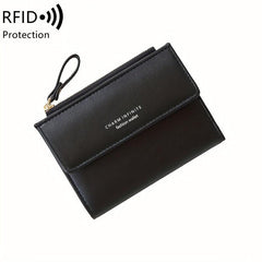 RFID Blocking Card Holder Bifold Coin Purse