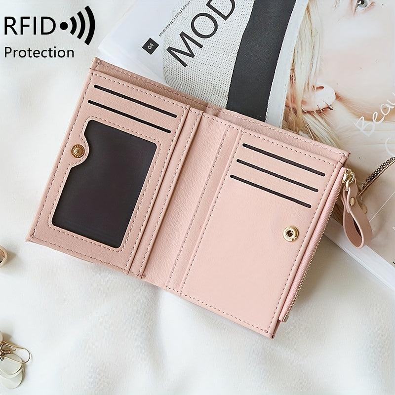 RFID Blocking Card Holder Bifold Coin Purse