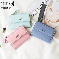 RFID Blocking Card Holder Bifold Coin Purse