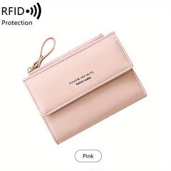 RFID Blocking Card Holder Bifold Coin Purse