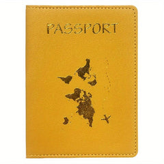 Map Passport Cover Letter Travel Wedding Passport Cover Holder