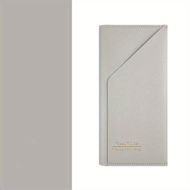 Multifunctional Travel Passport Holder PU Leather Ticket Holder