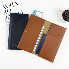 Multifunctional Travel Passport Holder PU Leather Ticket Holder
