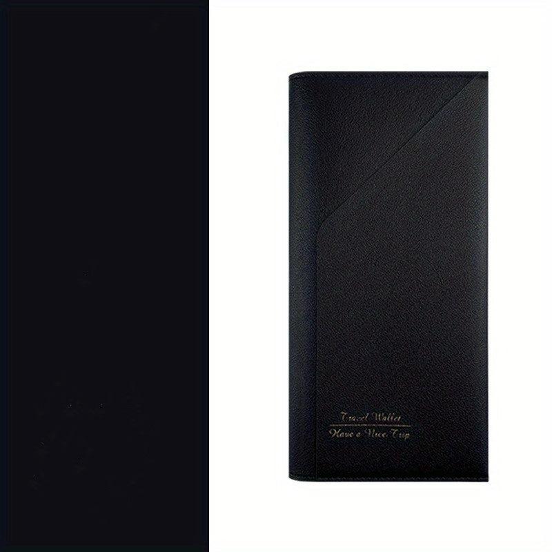 Multifunctional Travel Passport Holder PU Leather Ticket Holder