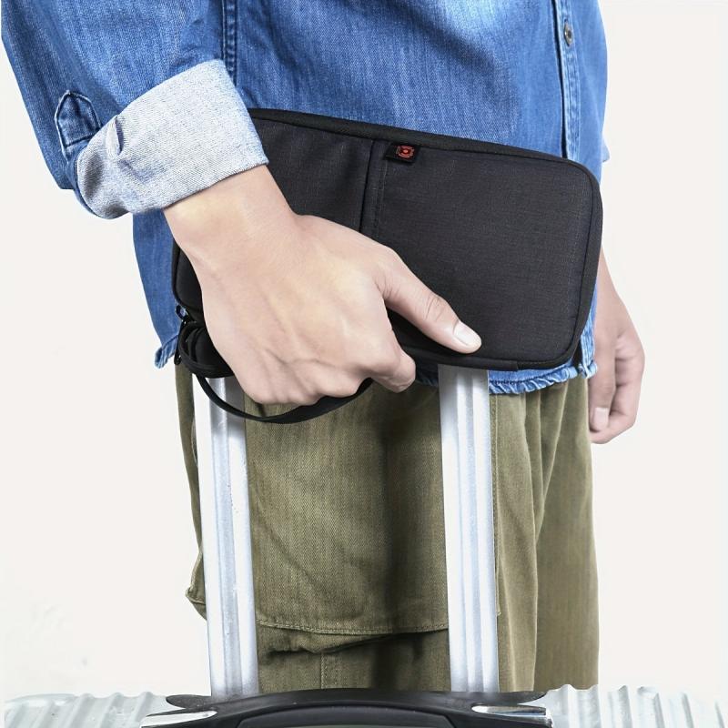 RFID Passport Holder Anti-Theft Travel Document Bag