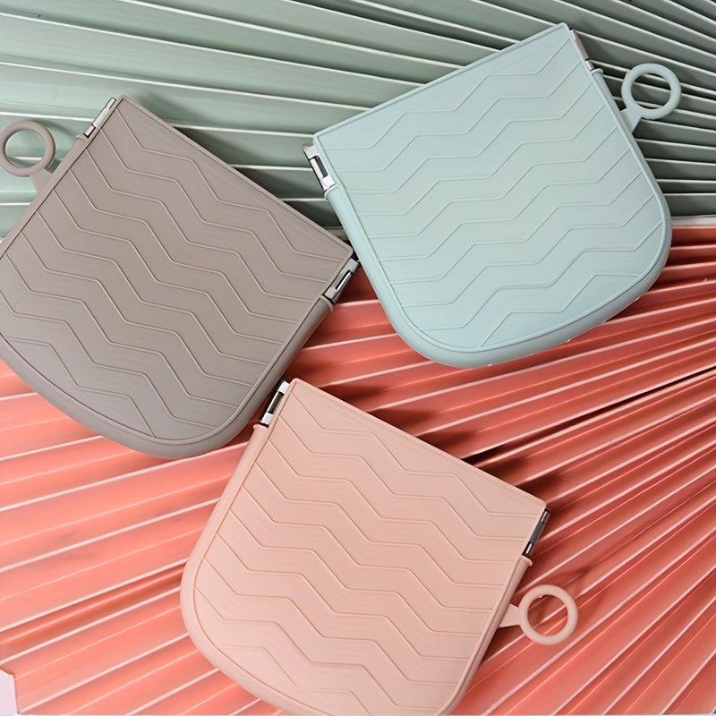 Silicone Coin Purse Waterproof Earphone Storage Bag Portable Makeup Lipstick Bag