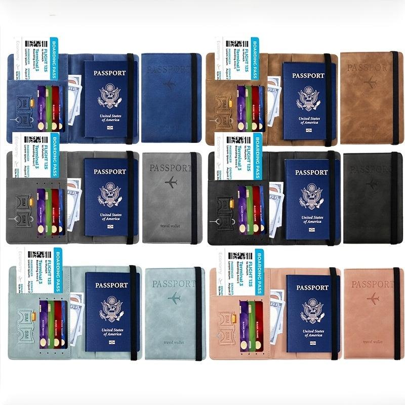 RFID Passport Holder Travel Wallet Card Sleeve