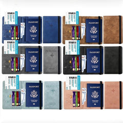 RFID Passport Holder Travel Wallet Card Sleeve