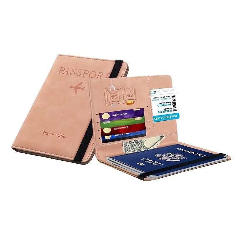 RFID Passport Holder Travel Wallet Card Sleeve
