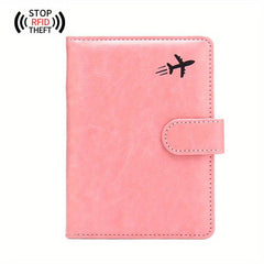 RFID Blocking Passport Holder Wallet for Travel