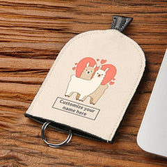 Cartoon Animal Pattern Key Bag Ultra Thin Large Capacity Key Case