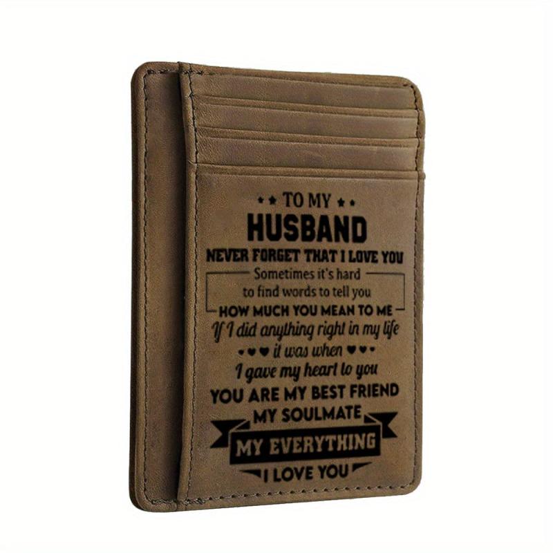 Vintage PU Leather Men's Wallet Ultra thin Bag