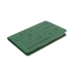 Embossed Passport Holder Card Case