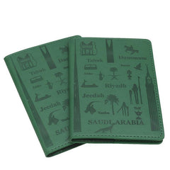 Embossed Passport Holder Card Case