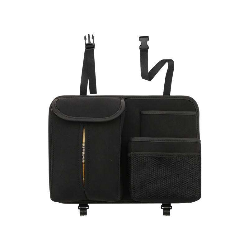 Car Backseat Organizer Kick Mats PU Leather Protector