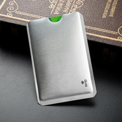 10pcs RFID Credit Card Protector Aluminum Foil Bank Card Holder