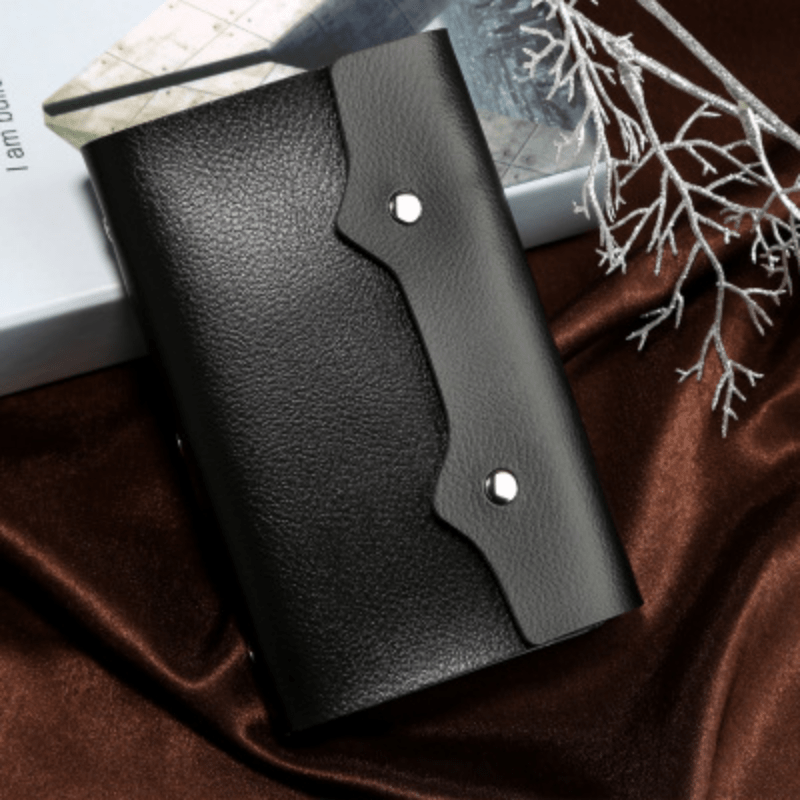 Large Capacity Card Holder With 108 Card Slots And Document Storage Bag
