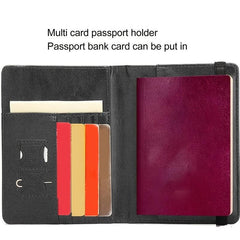 RFID Blocking Passport Holder PU Leather Cover