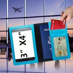 Passport Holder Card Sleeve for Daily Commute
