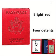 Passport Holder Card Sleeve for Daily Commute