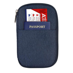 Passport Wallet OMOUBOI Travel Organizer Holder Bag Purse Pouch Case