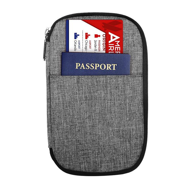 Passport Wallet OMOUBOI Travel Organizer Holder Bag Purse Pouch Case