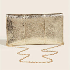 Vintage Evening Bag Golden Clutch Purse Formal Handbag