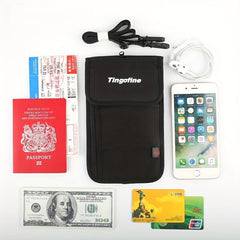 Travel Passport Bag Waterproof RFID Document Bag