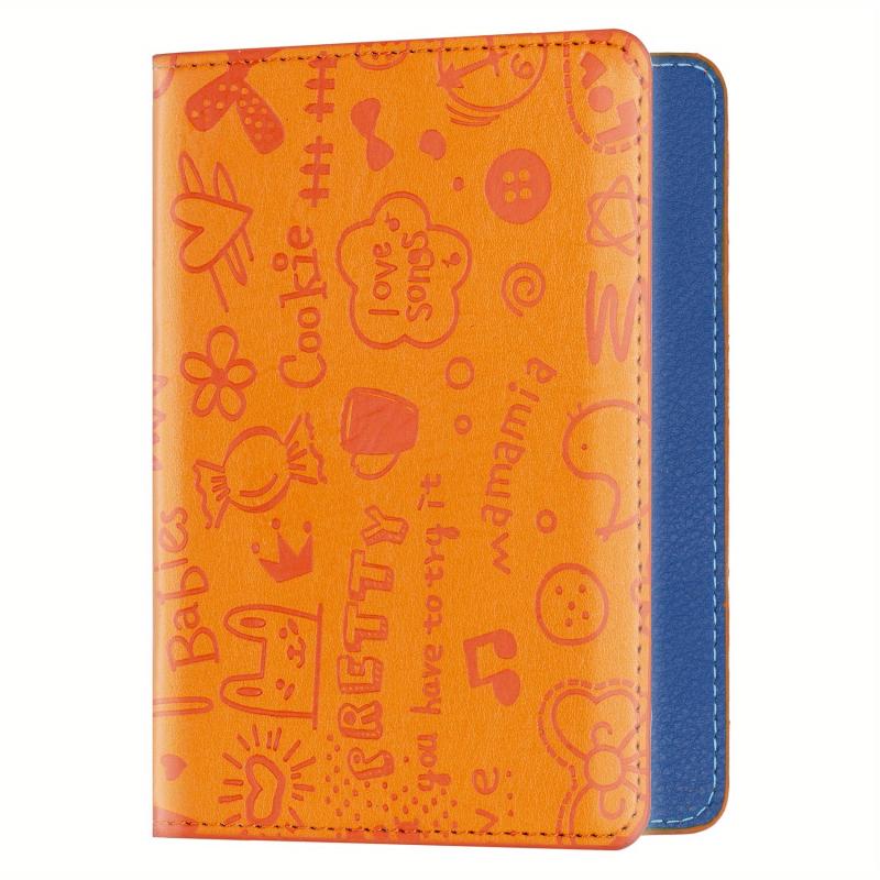 Cute Cartoon Travel Passport Holder Cover