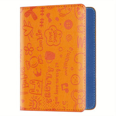Cute Cartoon Travel Passport Holder Cover