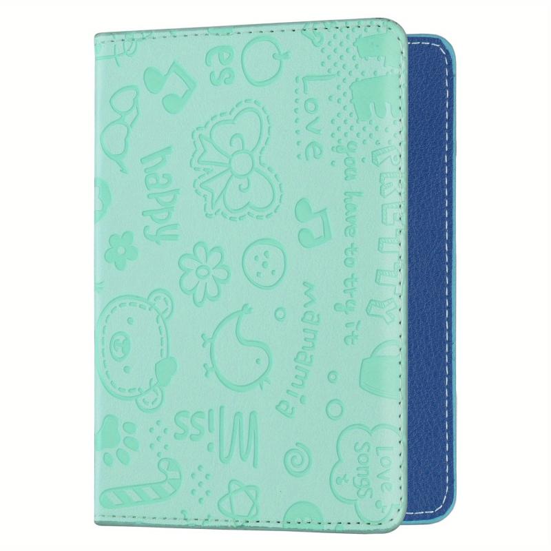 Cute Cartoon Travel Passport Holder Cover