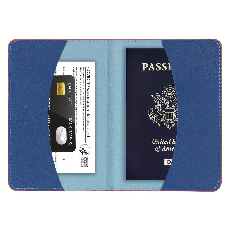 Cute Cartoon Travel Passport Holder Cover