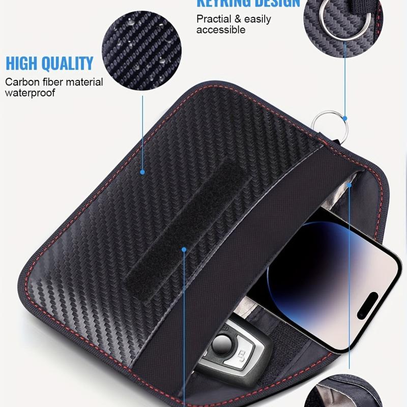 Waterproof RFID Blocking Carbon Fiber Passport Holder