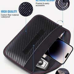 Waterproof RFID Blocking Carbon Fiber Passport Holder