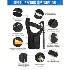 Underarm Bag Men's Chest Bag Shoulder Bag Sportswear Organizer