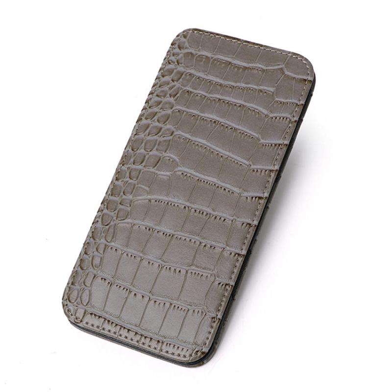 Crocodile Pattern Card Holder Retro Passport Holder Travel Accessories