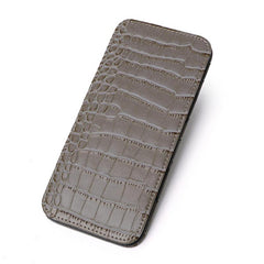 Crocodile Pattern Card Holder Retro Passport Holder Travel Accessories
